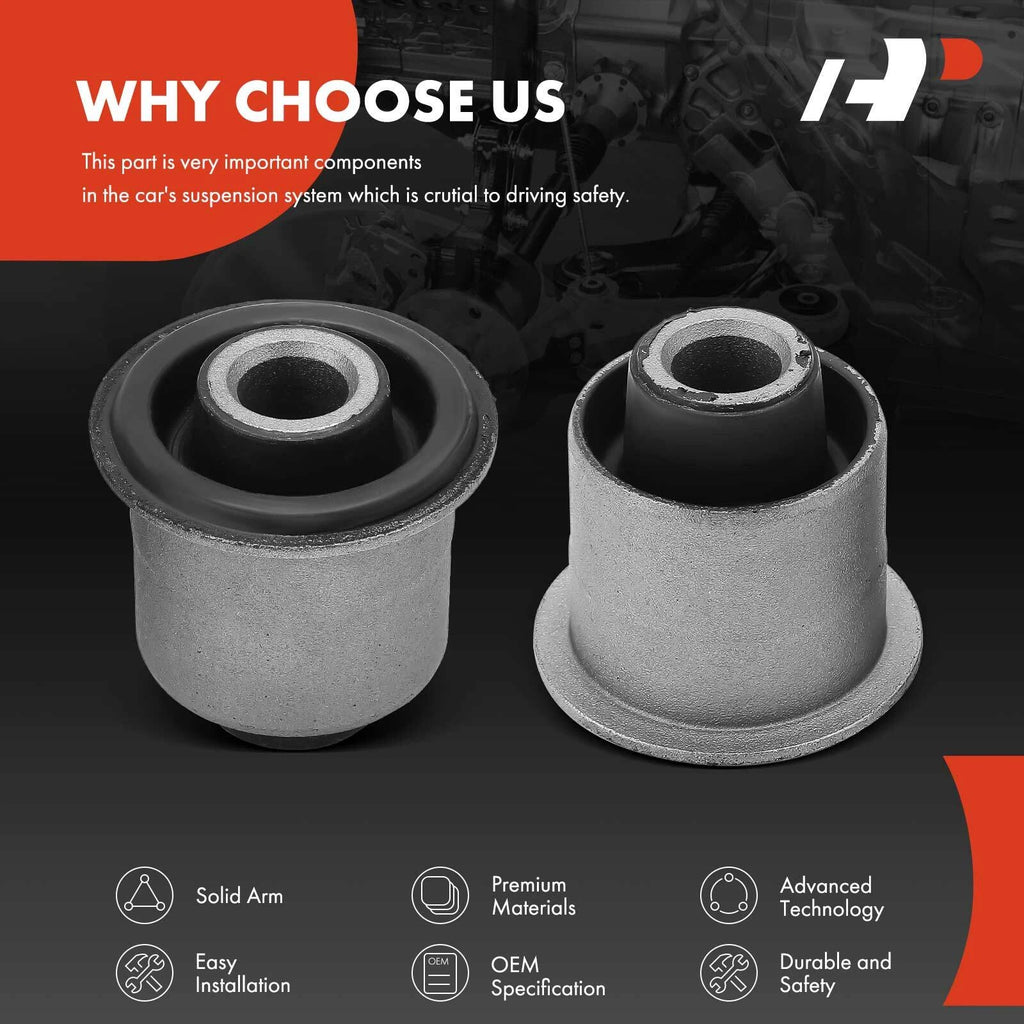2X Front Upper Control Arm Bushing Kit for Nissan Frontier (2005-2019)