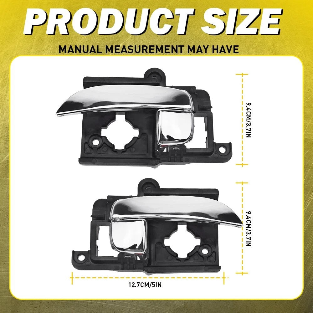 2Pcs Interior Door Handles for Hyundai Elantra (2007–2010)