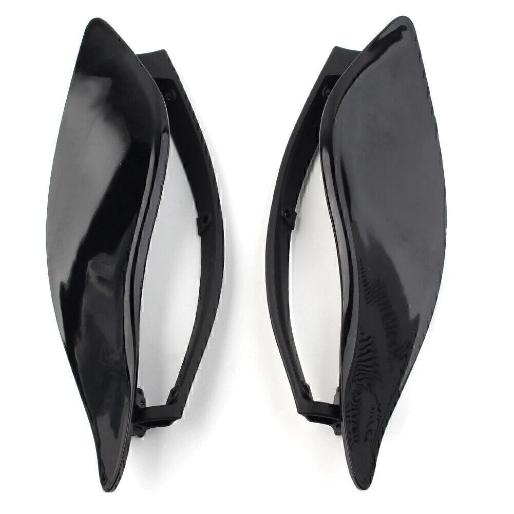 Pair Adjustable Fairing Air Deflectors for Harley Batwing Street Glide (2014–2023)