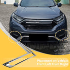 Set of 2 Fog Light Cover Trim for Honda CR-V (2023–2024) Plating