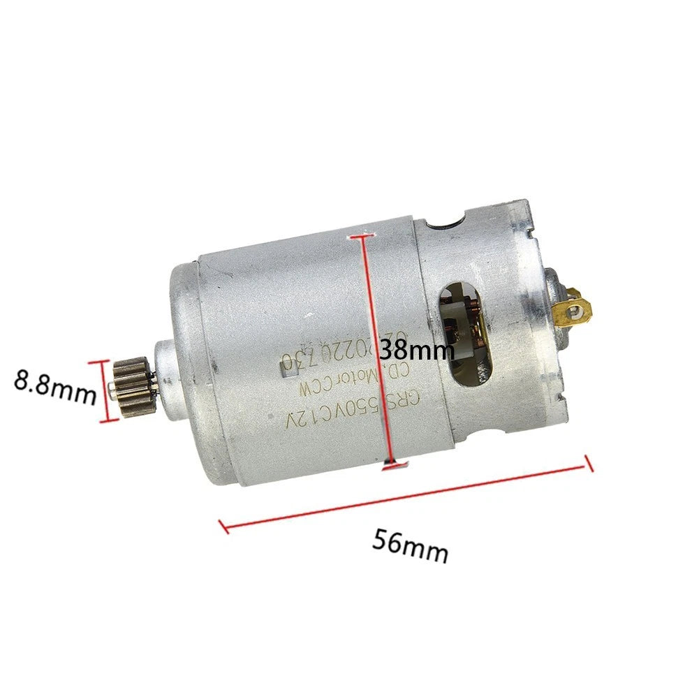 12V 13 Teeth RS550VC8518 Gear Motor for GSR12V 15 Drill (2015–2015)