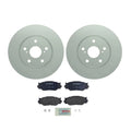 Bosch Front Vented Rotors & Semi-Metallic Brake Pads Kit for Lexus IS250 (2006–2013)