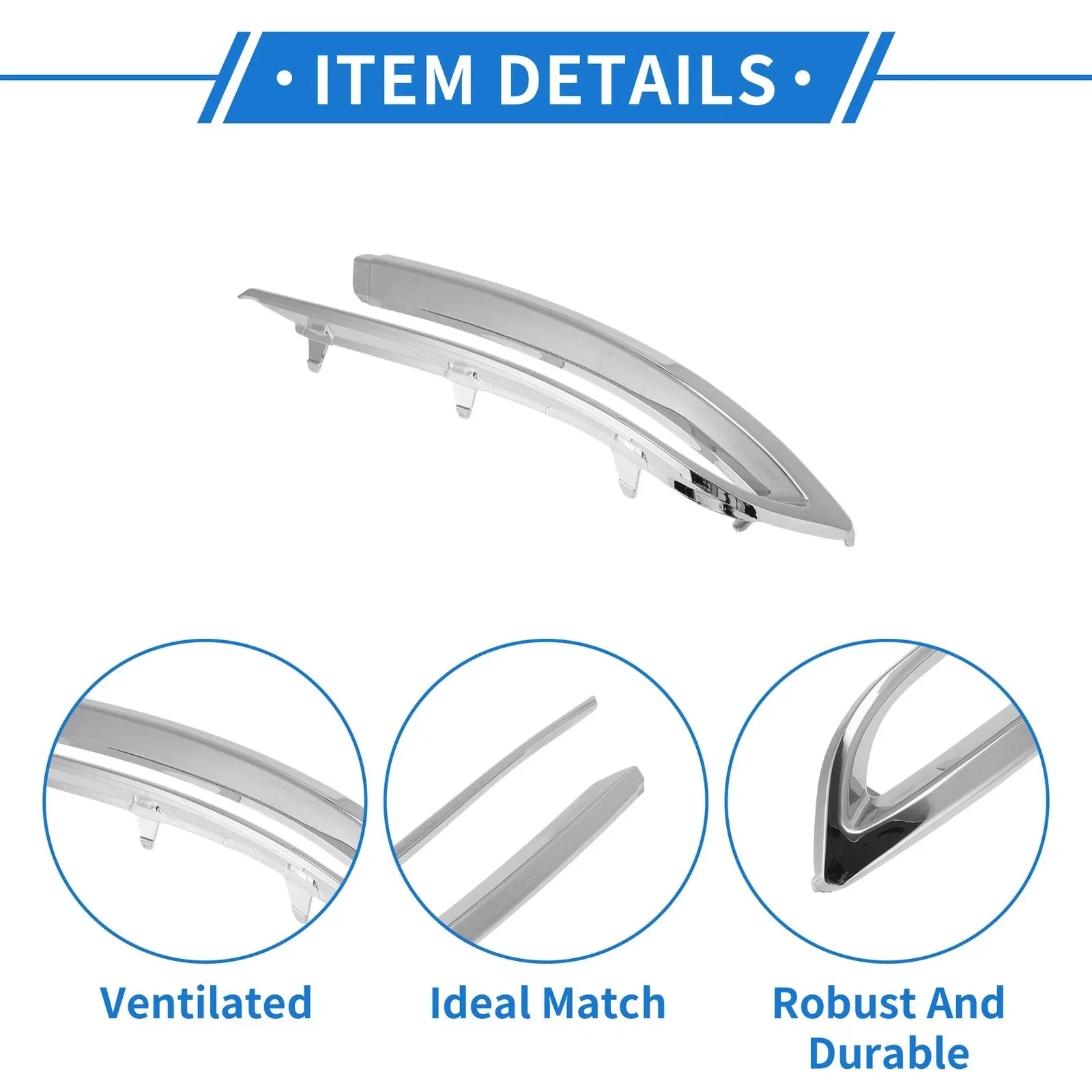 Bumper Grille Trim Garnish for BMW F18 LCI 5 Series (2014-2017)