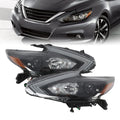 Headlight Assembly Set of 2 for Nissan Altima (2016–2018) Halogen