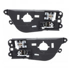 Door Handle Inner Set of 2 Silver for Hyundai Veloster (2011–2017)