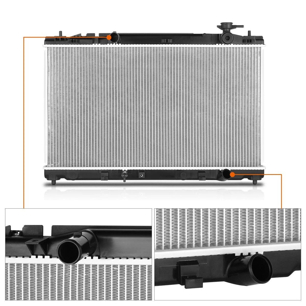 Aluminum Cooling Radiator DPI-13160 for Toyota Camry 2010–2011