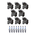 Denso 8 Ignition Coils & Iridium Spark Plugs Kit for Escalade EXT Tahoe Yukon (2002–2014)