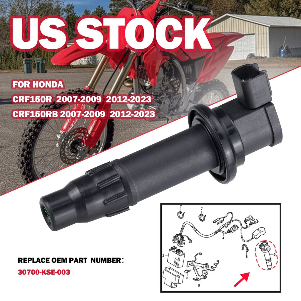 Ignition Coils for Honda CRF150R CRF150RB (2007-2023)