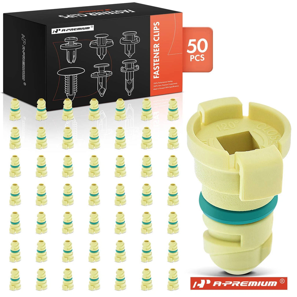 50Pcs Engine Oil Drain Plug Retainer Clips for Ford F-150 (2015–2023)