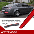 3X Sequential Turn Signal Brake LED Rear Fog Lights for Acura TL (2009–2011)