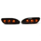 2X Signal Parking Bumper Lights for Mercedes-Benz W203 C-Class (2001–2007) Smoke
