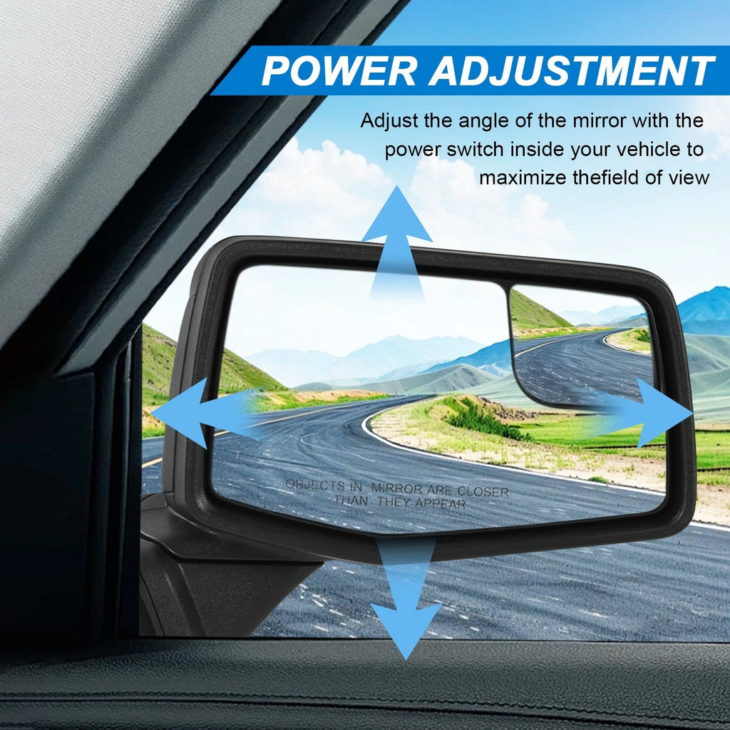 Power Heated Right Side Mirror for Chevrolet Silverado 1500 (2019-2023)