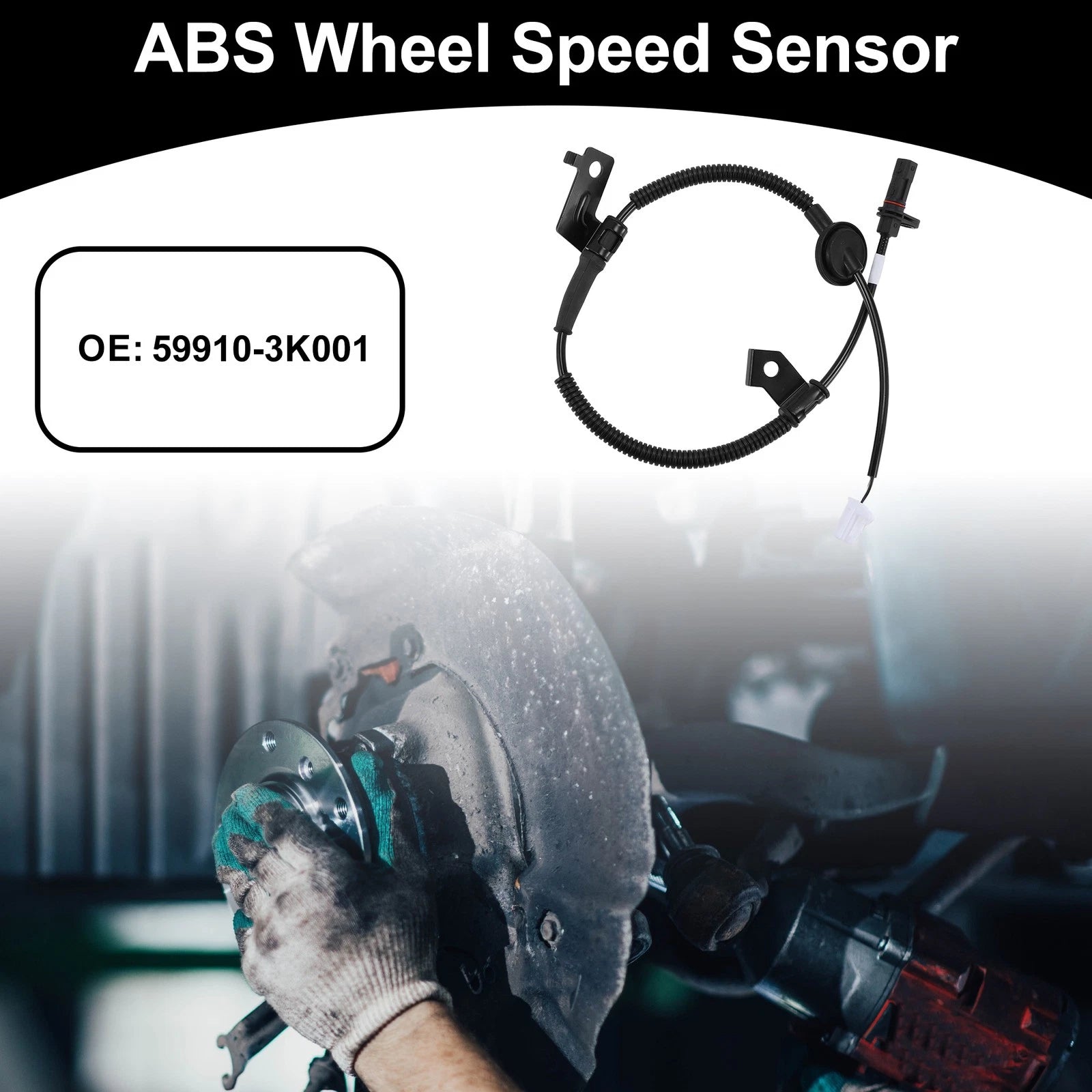 ABS Wheel Speed Sensor No. 59910-3K001 for Hyundai Sonata (2011–2014)