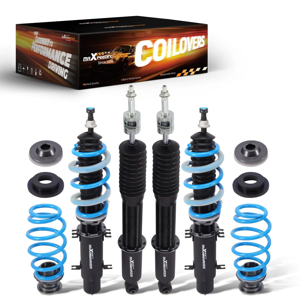 2X Coilovers for VW Golf Jetta MK4 (1997–2006) 24 Way Adjustable Shocks