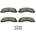 4X Front Ceramic Brake Pads for Ford F150 (2019–2020)