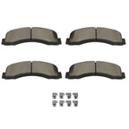 4X Front Ceramic Brake Pads for Ford F150 (2019–2020)