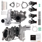 Set of 2 Turbochargers for Ford Explorer (2013–2019) Lincoln MKT MKS 3.5L