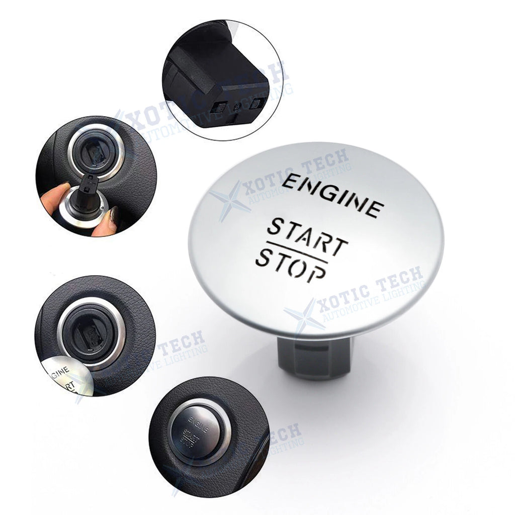 Push-to-Start Keyless Engine Button for Mercedes-Benz E-Class (2014-2017)