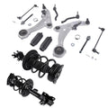 12pc Front Struts w/Spring Lower Control Arms Tierod for Nissan Altima (2007–2013)
