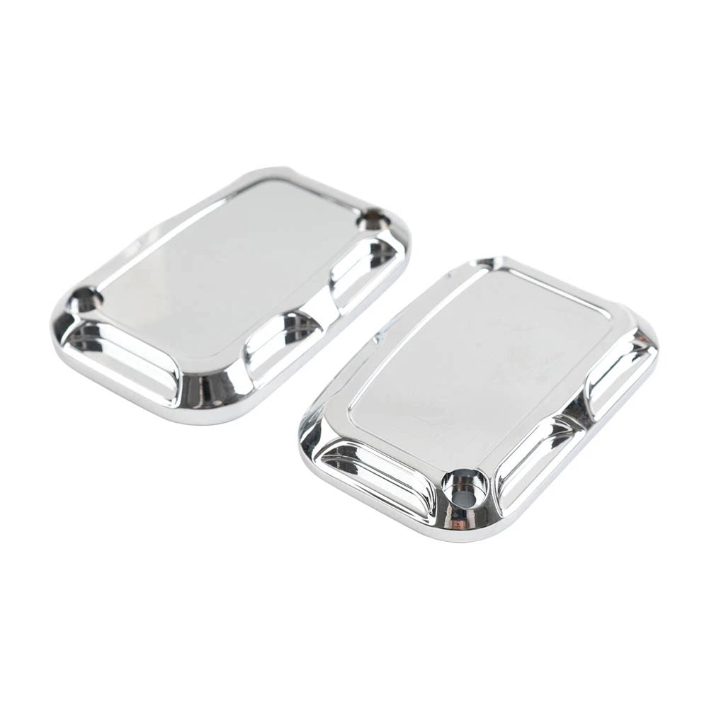 Chrome Front Brake Master Cylinder Cover for Harley Street Glide, Road King, V-Rod (2014–2023)