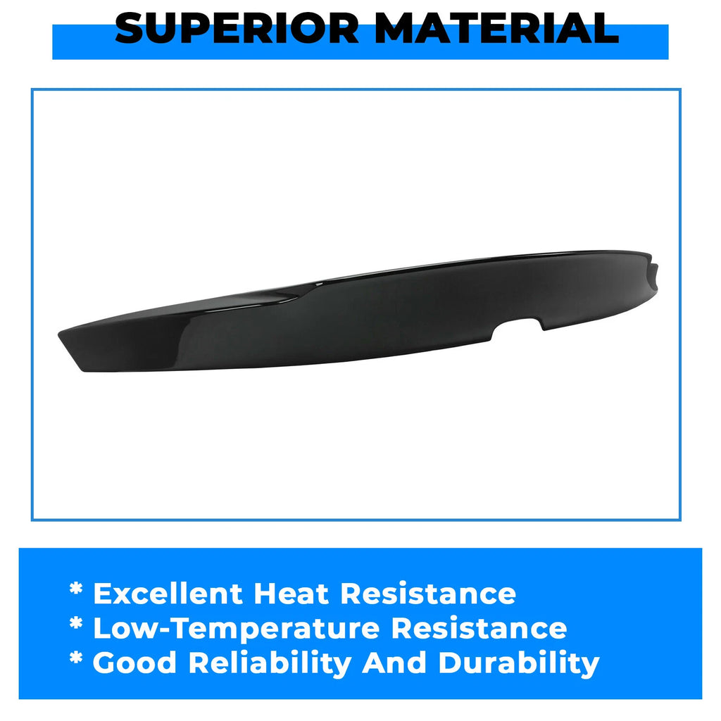 Glossy Black Duck Tail Spoiler for Honda Accord (2018–2022)