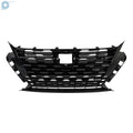 Front Bumper Upper Grille for Nissan Altima SR (2023–2024) Black Plastic