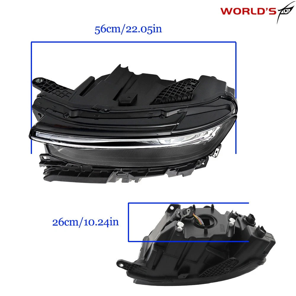 LED Headlights Pair for Jeep Grand Cherokee (2021–2022)