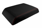 Console Lid Pull Over Cover Leather for Hummer H2 (2005–2007) Red Stitch