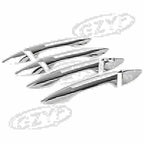 Set of 4 Chrome Door Handle Covers for Hyundai Elantra (2012–2014)
