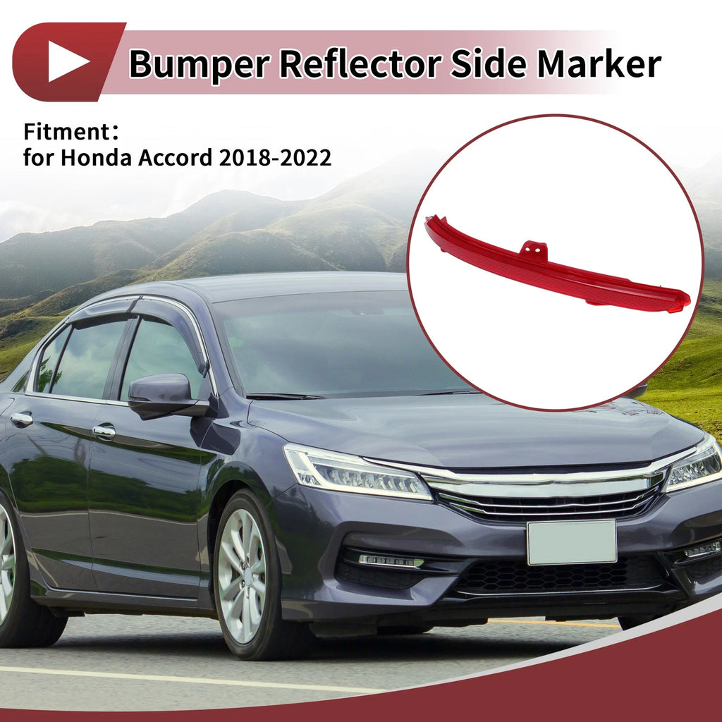 1 Pc Rear Left Bumper Reflector for Honda Accord (2018–2022) No. 33555TVAA01