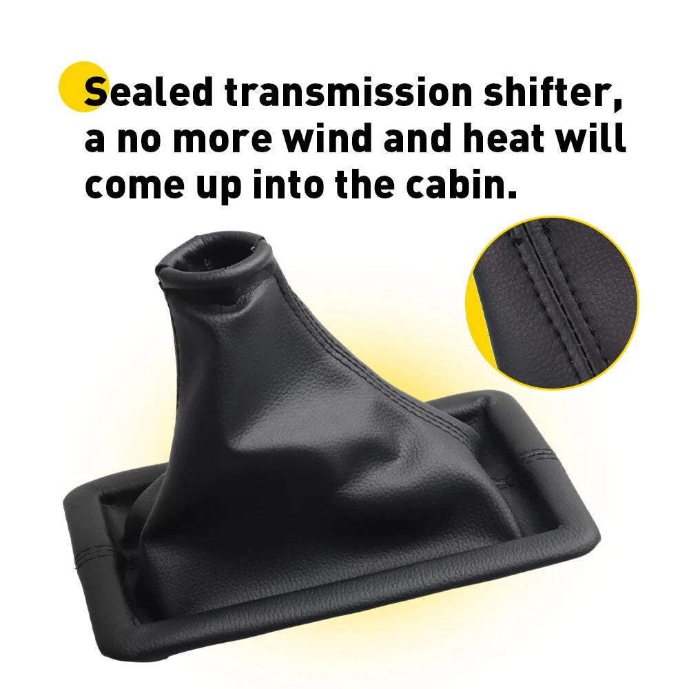 Leather Shift Boot Cover for Ford Mustang (2005–2009)