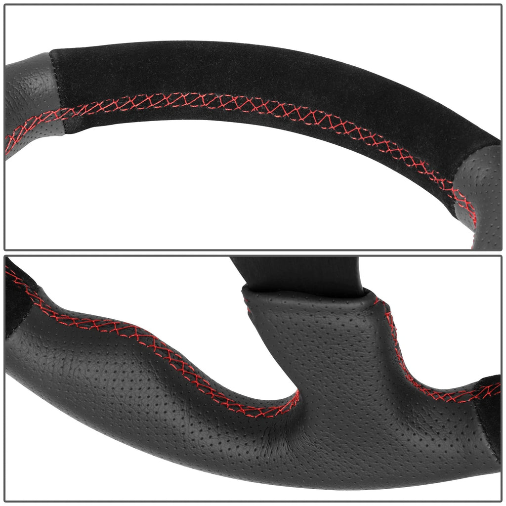 NRG 320MM 6-Hole Racing Steering Wheel for Universal Fit