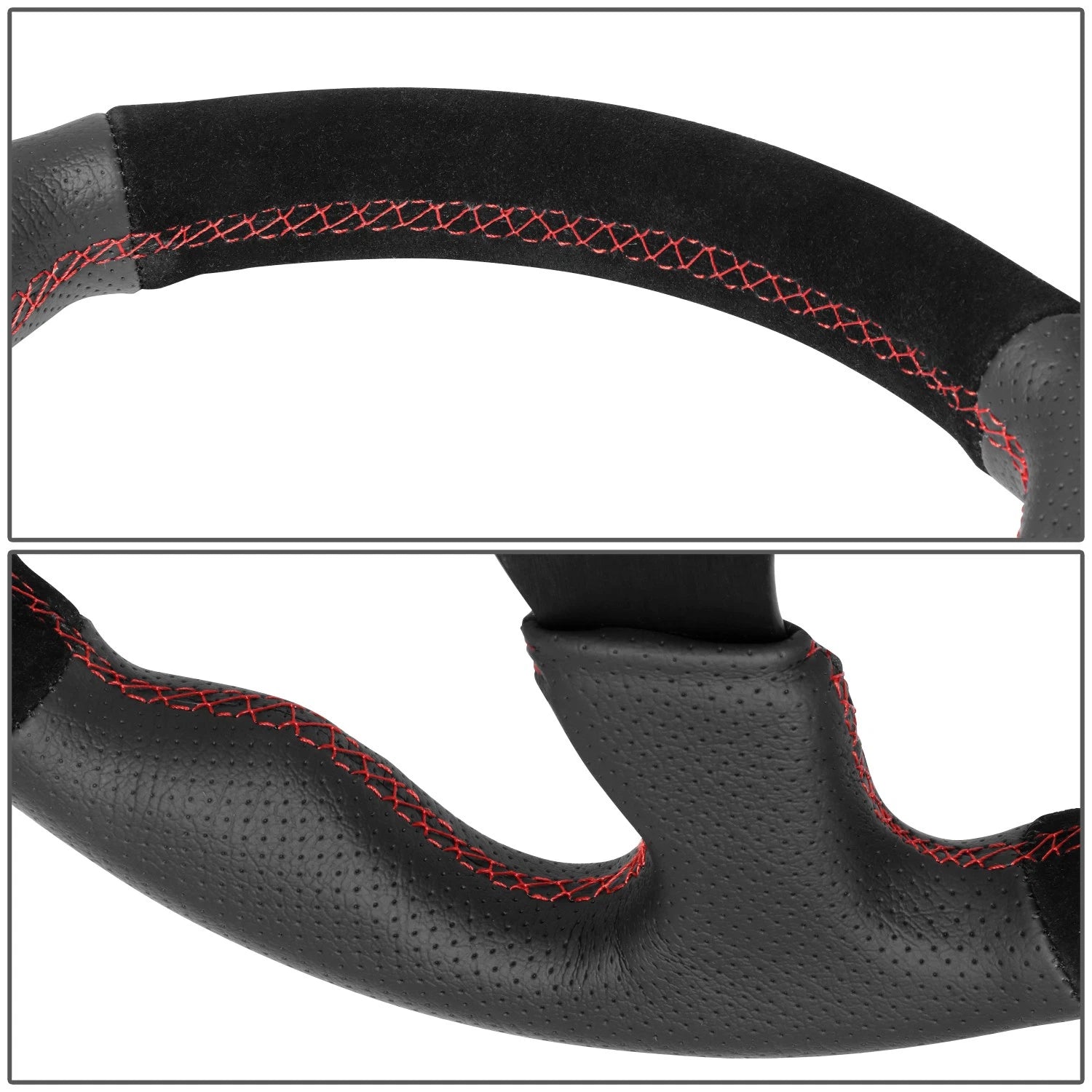 NRG 320MM 6-Hole Racing Steering Wheel for Universal Fit