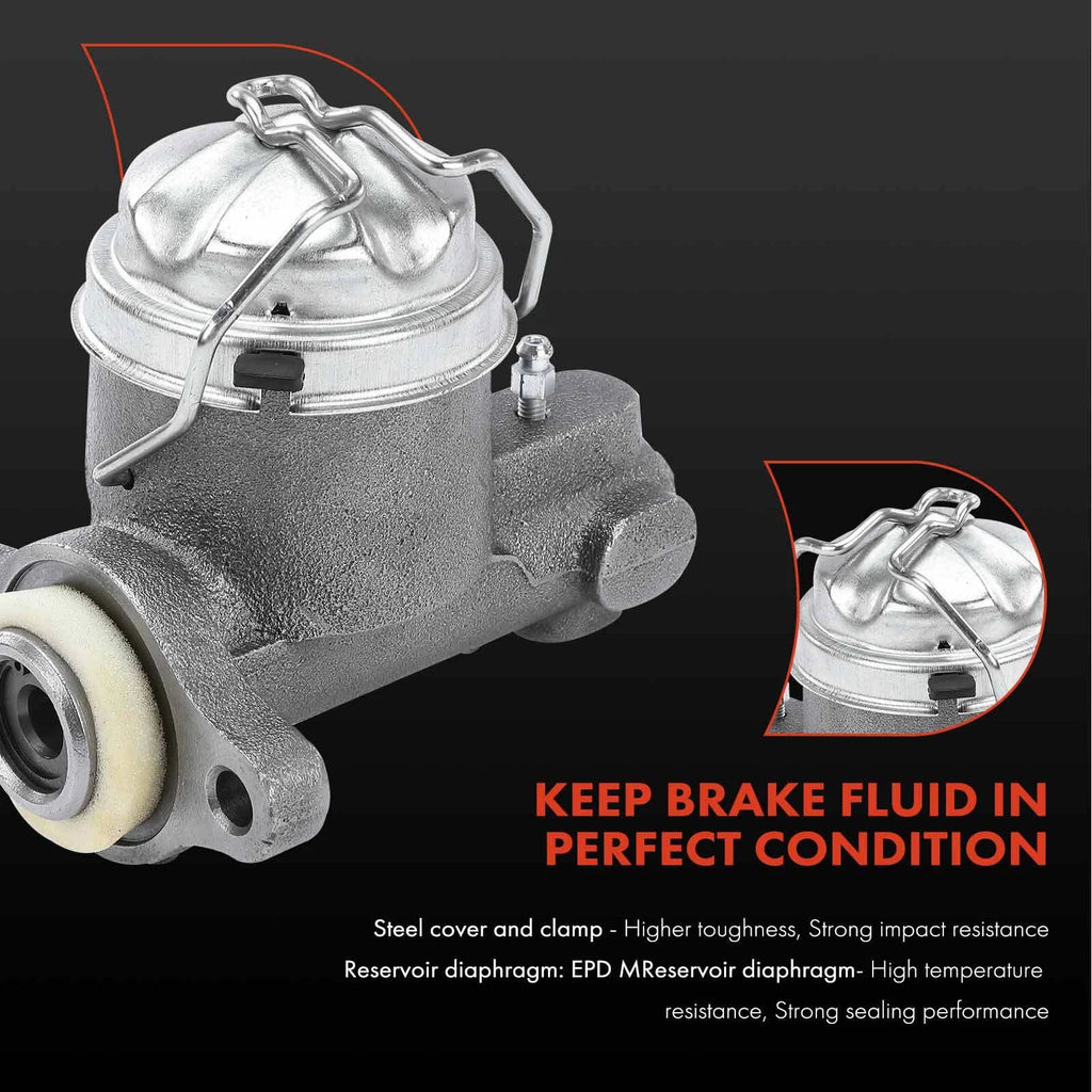 Brake Master Cylinder with Reservoir for Jeep Wagoneer (1963–1991)