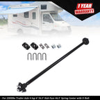 2000lbs Trailer Axle for 4 Lug Trailers (Year Range Not Specified)
