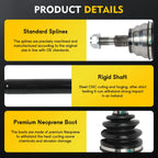 CV Axle Shaft Front Left for Mercedes-Benz R320 R350 R500 R63 AMG