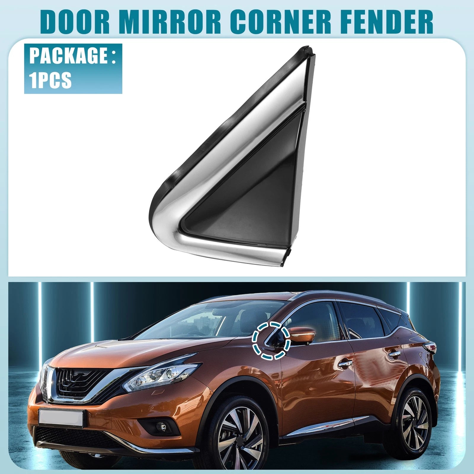 Front Left Door Mirror Corner Fender No. 96319-5BC0A for Nissan Murano (2015–2018)
