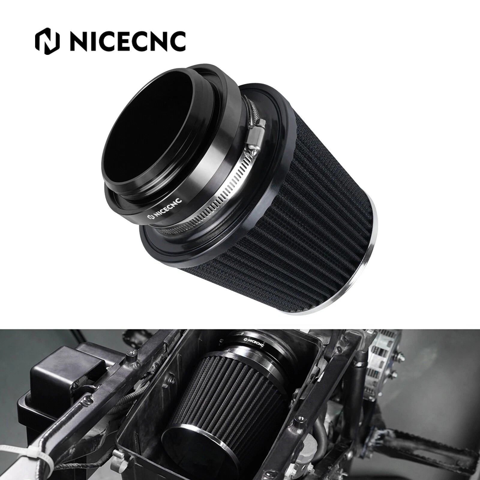 High-Flow Air Cleaner Filter Intake Kit for Honda TRX450R (2006–2009)