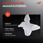 30Pcs Nylon White Molding Fastening Clips for Mercedes