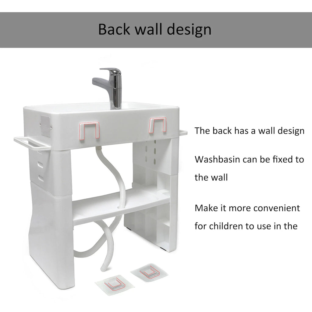 Washstand Self-care Station for Child Baby Early Learning (Plastic)
