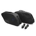 Black Side Luggage Saddle Bags for BMW R18 B Transcontinental K1600B