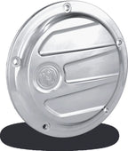 Performance Machine Scallop Derby Cover - Chrome for Harley Davidson