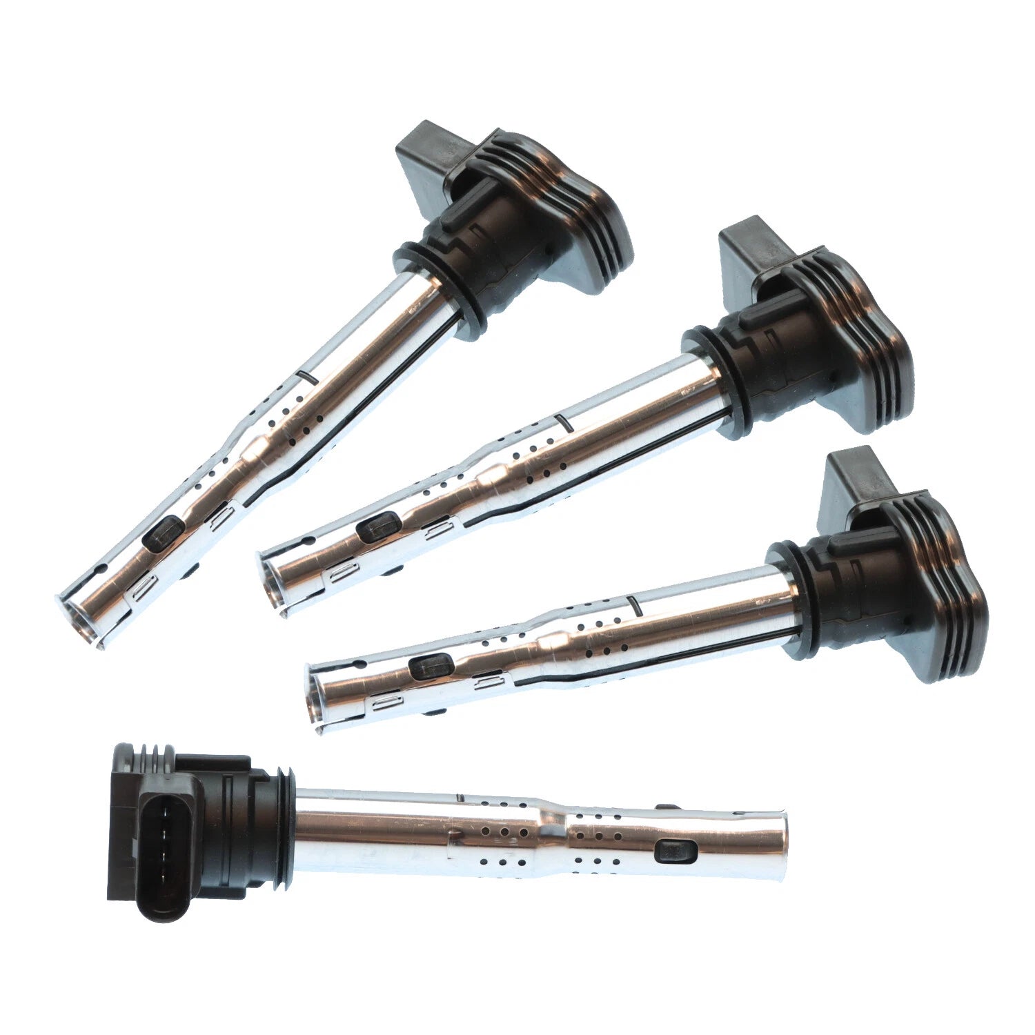 Set of 4 Ignition Coils for Audi A4 TTS Quattro Q3 VW CC GTI Jetta 2.0L (2008–2019)