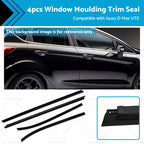 Set of 4 Window Glass Seals for Isuzu D-Max (2012–2019)