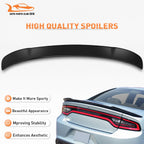 Matte Black Wing Spoiler for Dodge Charger Sedan (2011–2021)