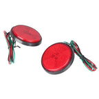 55mm 24LED Round Reflector Tail Brake Light for ATV