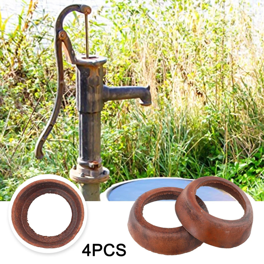 Leather Cuff Pump for Water Pump Repair (0.16 Inches Thickness, 2 Inches Top)