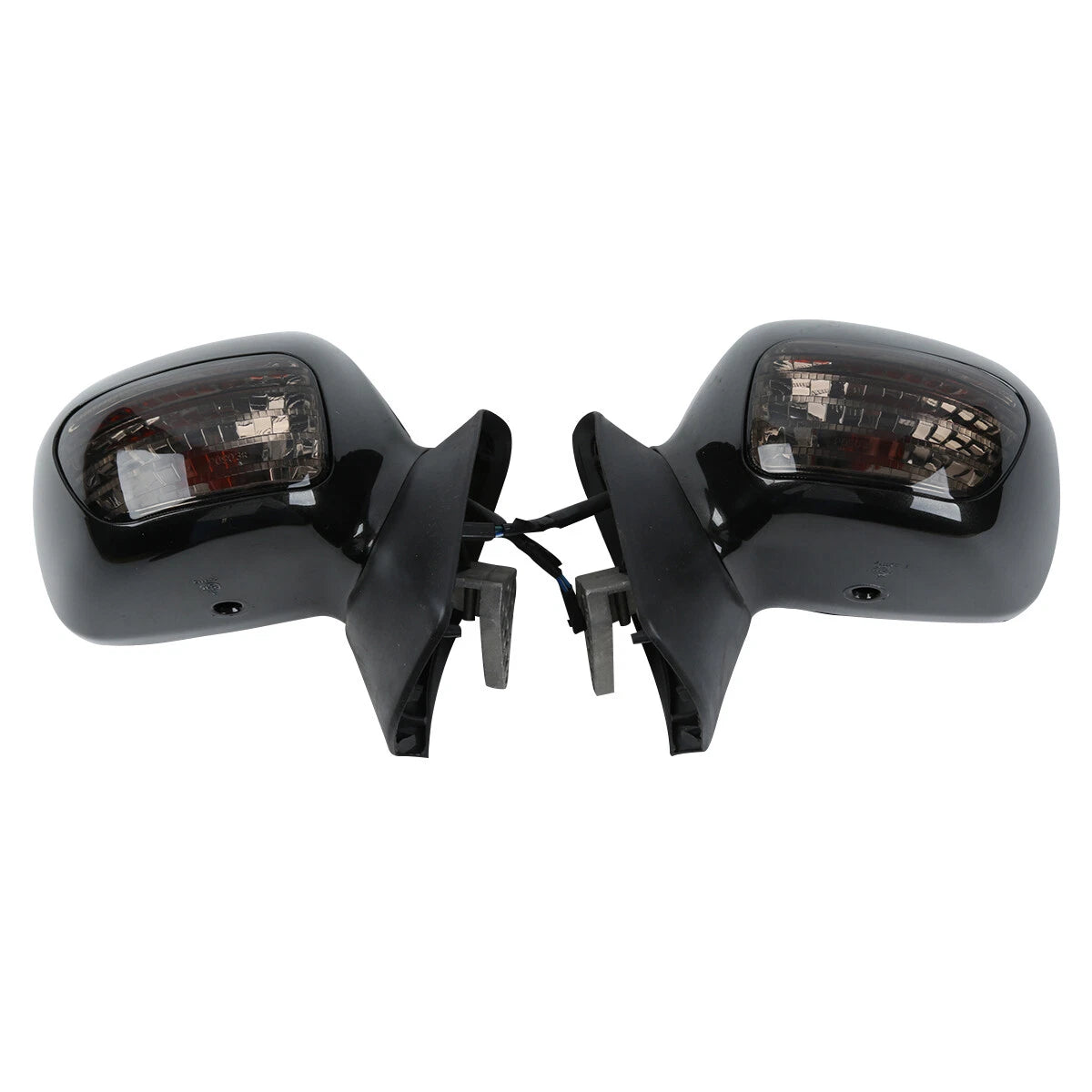 Rearview Mirrors with Smoke Signal Lens for Honda Goldwing GL1800 (2001–2017)