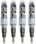 4X Fuel Injector 0445124043 04915376 for Volvo VOE350
