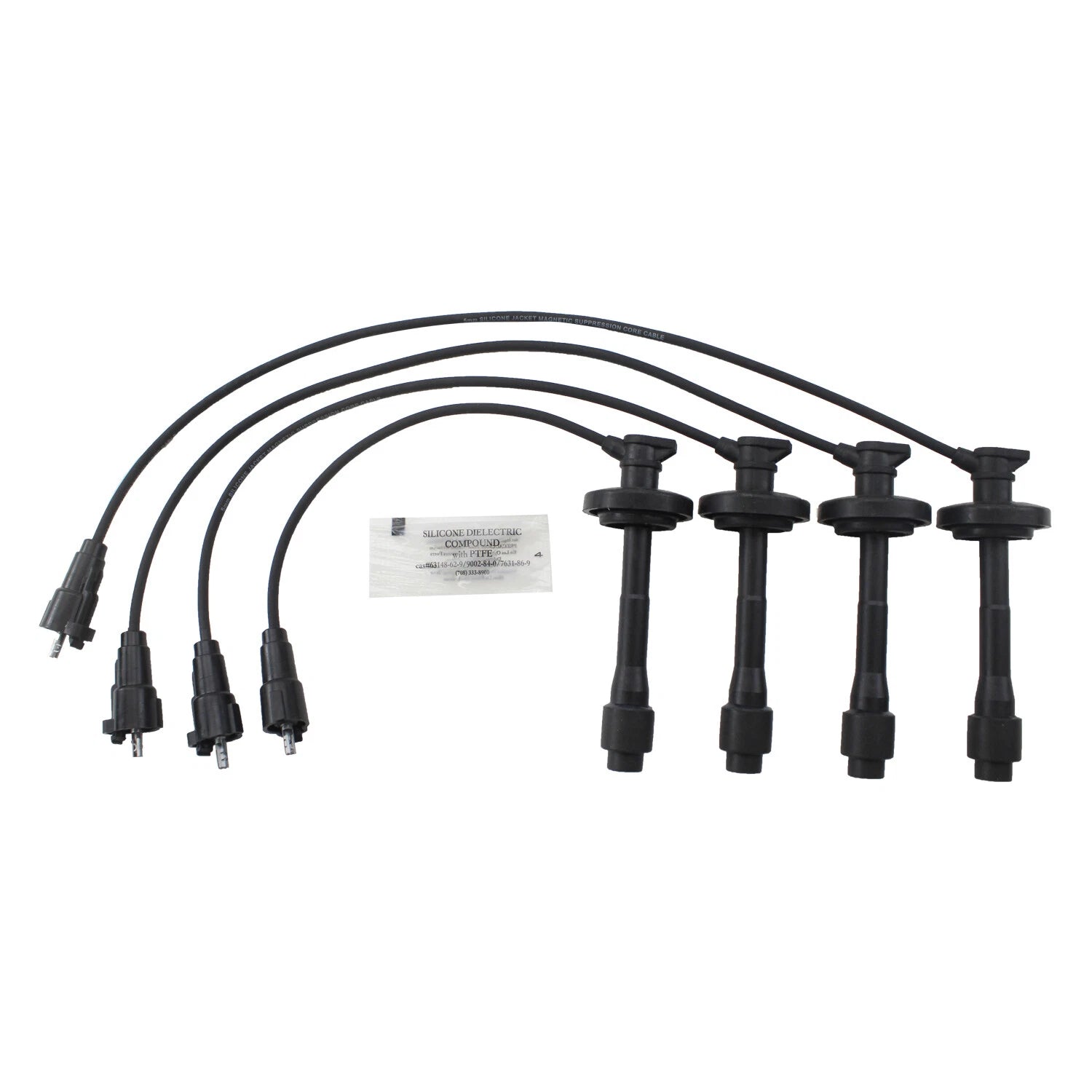 Ignition Wire Set 5mm for Chevy Prizm, Toyota Corolla 1.8L L4 (1998–2002) 671-4169